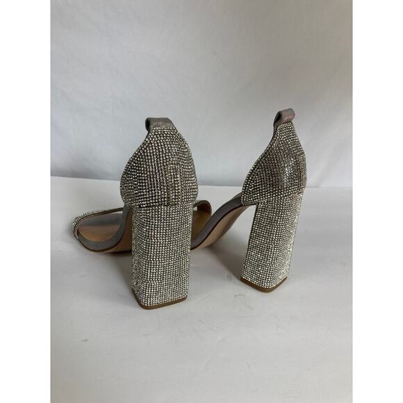 Steve Madden Carrson Sparkle Slide on Heel Size 7 - Picture 4 of 5